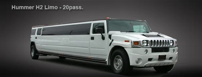 Hummer H2 Stretch Limo, available with a chauffeur in Los Angeles
